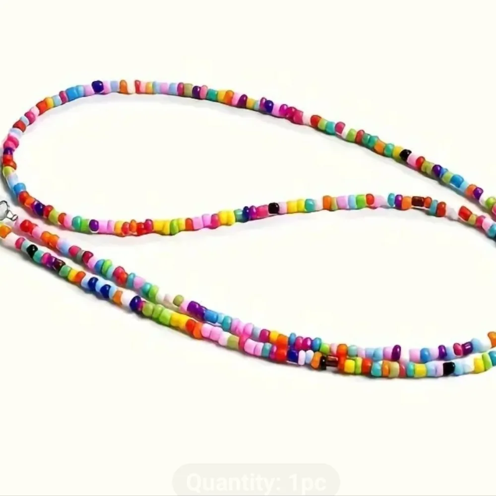 HANDCRAFTED GLASSBEAD BOHO EYEGLASS CHAIN